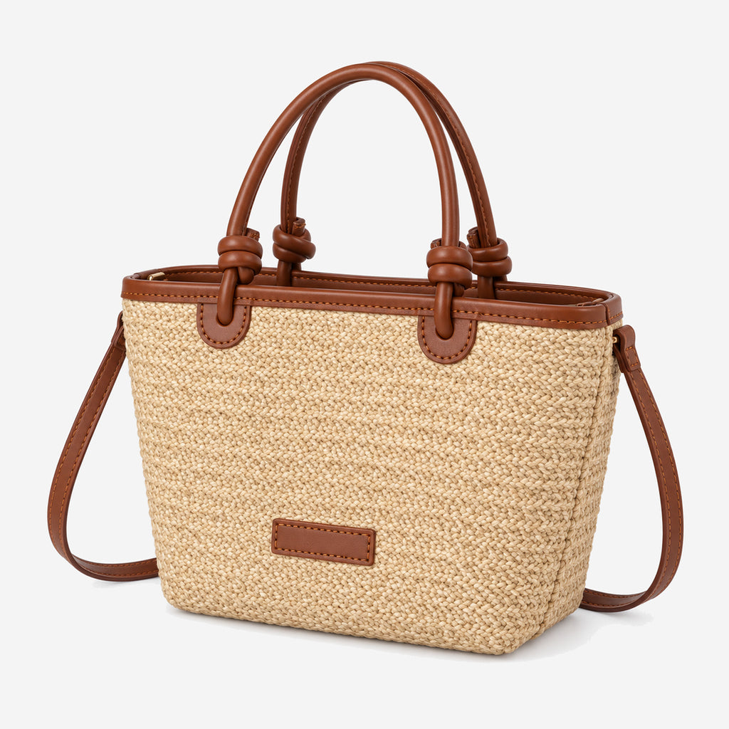 DEASSENA-Geflochtene-Henkeltasche