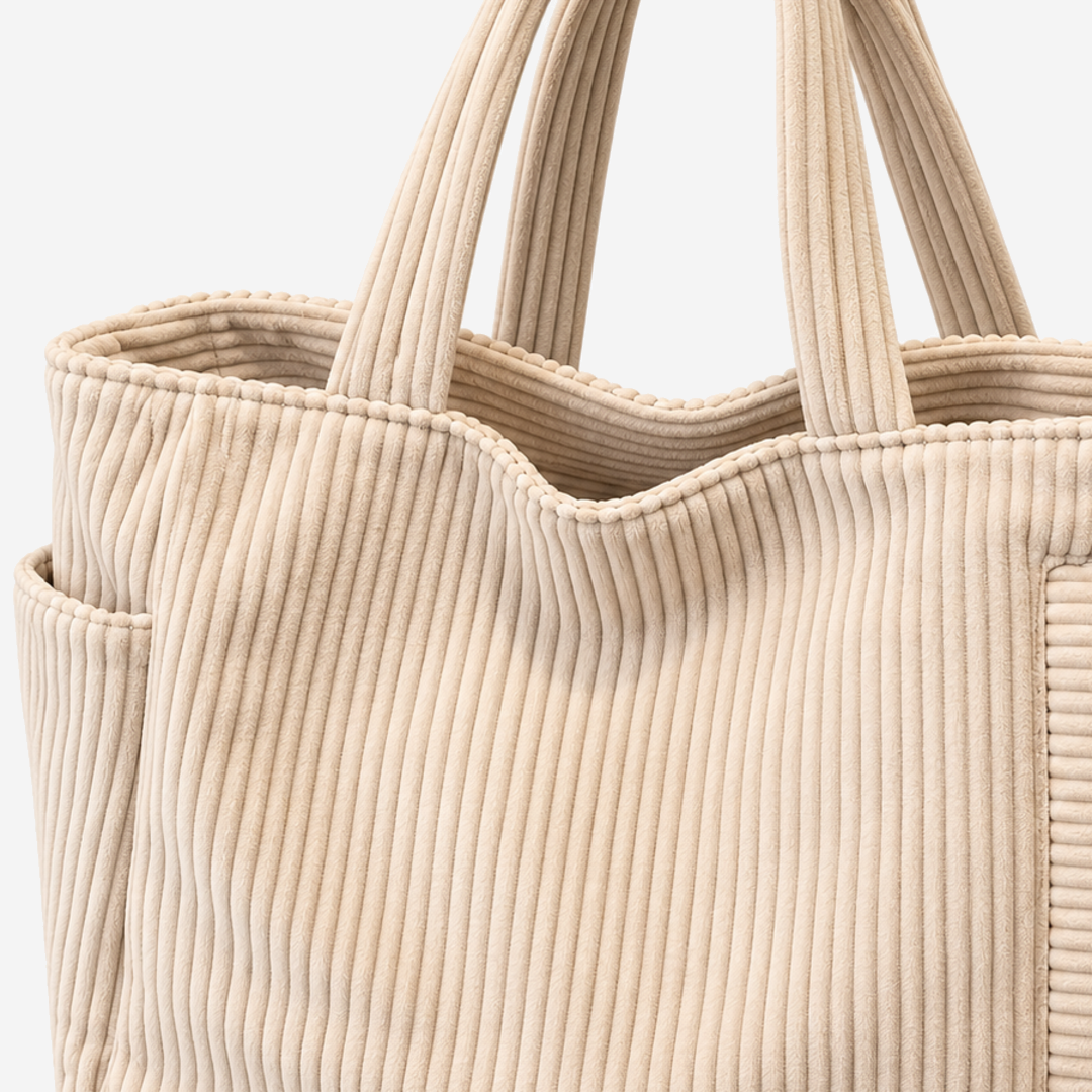 DEASSENA-Cord-Shopper-mit-Seitentaschen