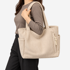 DEASSENA-Cord-Shopper-mit-Seitentaschen