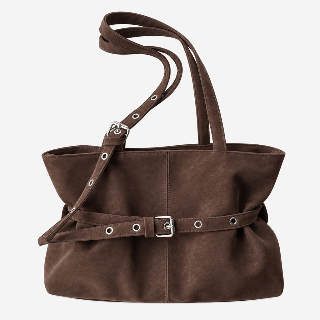 DEASSENA-Schultertasche-mit-Guerteldetail